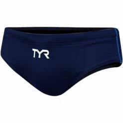 TYR Thresher Racer Swimsuit -KIEFER Sales tpsr6a navy blue front