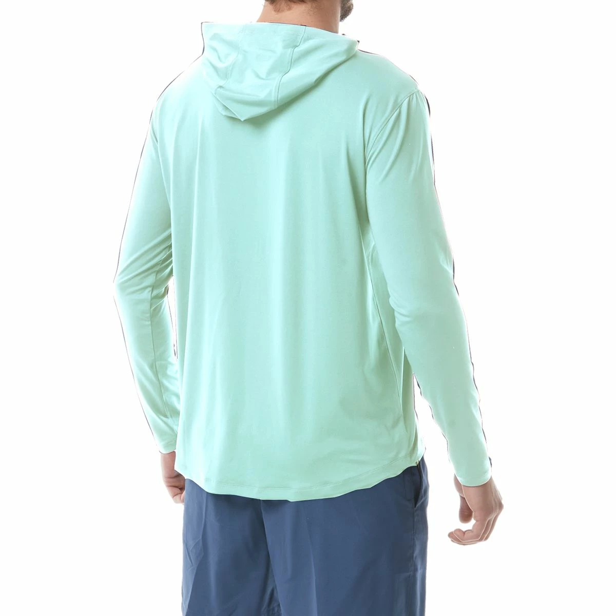 TYR Mens Hood Sun Shirt 5 TYR Mens Hood Sun Shirt - Image 3