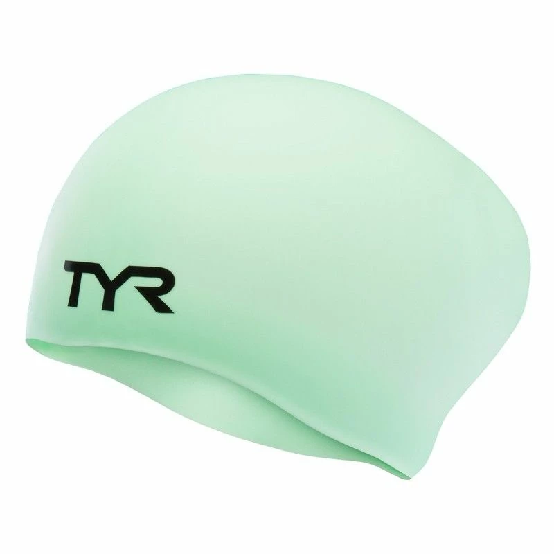 TYR Long Hair Wrinkle-free Swim Cap 6 TYR Long Hair Wrinkle-free Swim Cap - Image 4