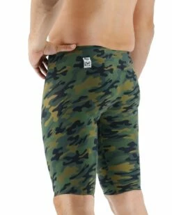 TYR Venzo Camo High Waist Jammer 25 TYR Venzo Camo High Waist Jammer -KIEFER Sales vzchw6a venzo camo high waist jammer green 1