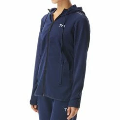TYR Women's Alliance Podium Hoodie -KIEFER Sales wtfzh2a 401 alt05 1